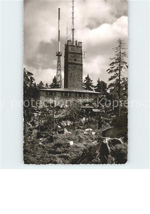Fichtelgebirge Asenturm auf dem Ochsenkopf