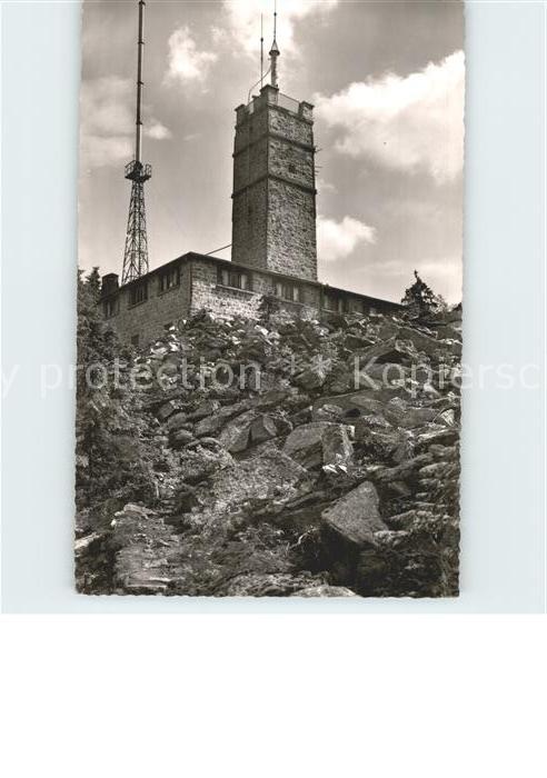 Fichtelgebirge Asenturm auf dem Ochsenkopf