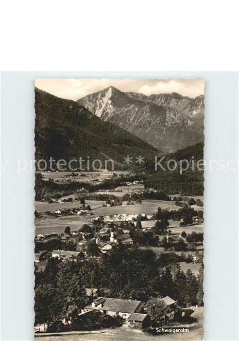 Fischbachau Schwaigeralm mit Brecherspitze