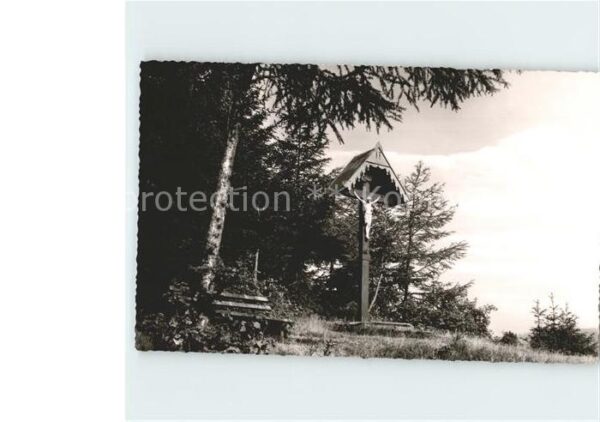 Olsberg Sauerland Wegekreuz am Tannenköpfchen
