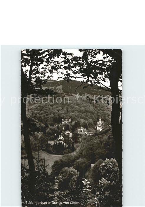 Schlangenbad Taunus Teilansicht