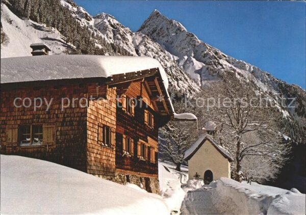 Gerstruben Kapelle Hütte