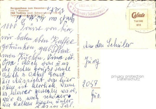 Todtnau Berghaus zum Hasenhorn – Bild 2