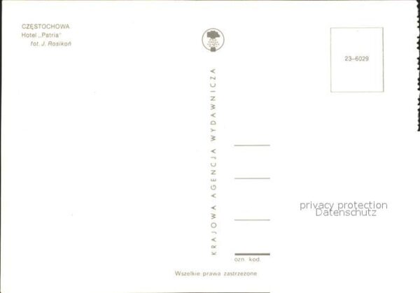Czestochowa Schlesien Hotel Patria – Bild 2
