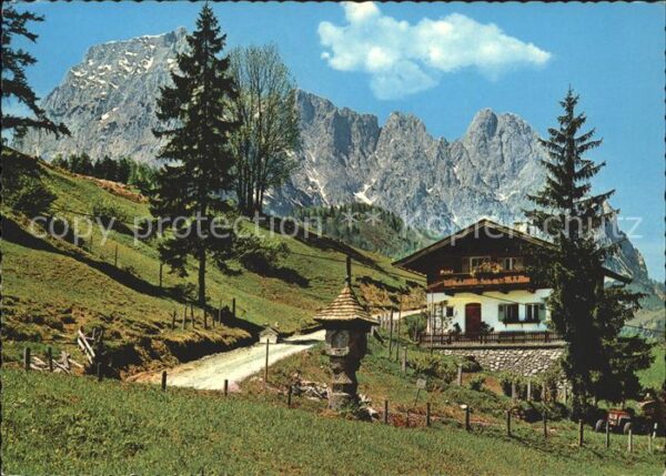 Koessen Tirol Hütte Alpen