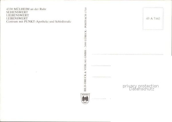 Muelheim Ruhr Centrum Punkt Apotheke Schlossstrasse – Bild 2
