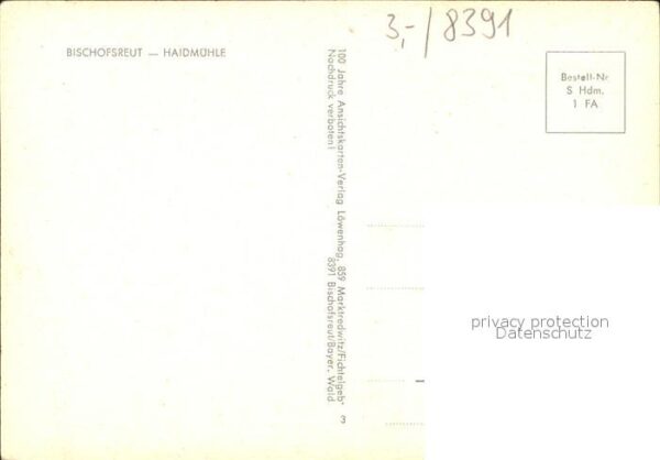 Bischofsreut Haidmuehle Kreuzbachklause Dreisessel – Bild 2