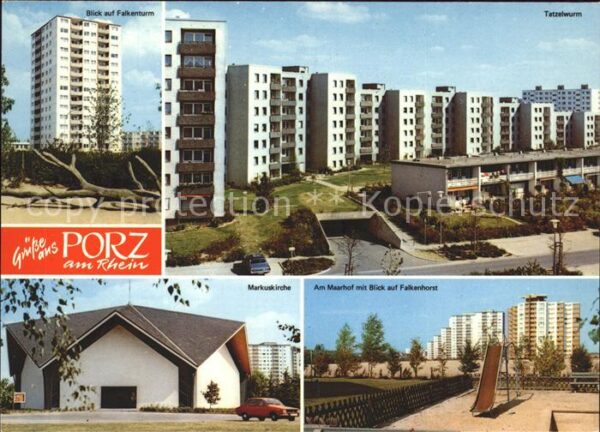 Porz Koeln Blick Falkenturm Tatzelwurm Maarhof Fal