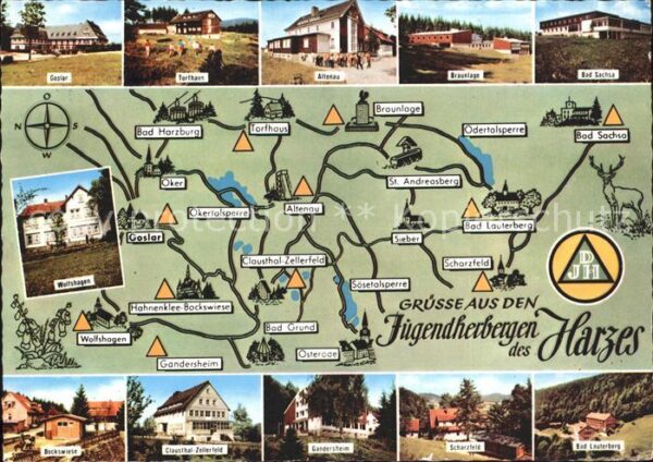 Bad Lauterberg Jugendherbergen des Harzes Bad Sachsa A