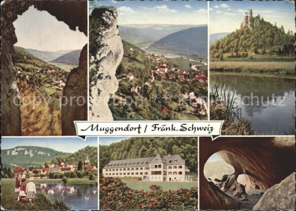 Muggendorf Fraenkische Schweiz Teilansichten