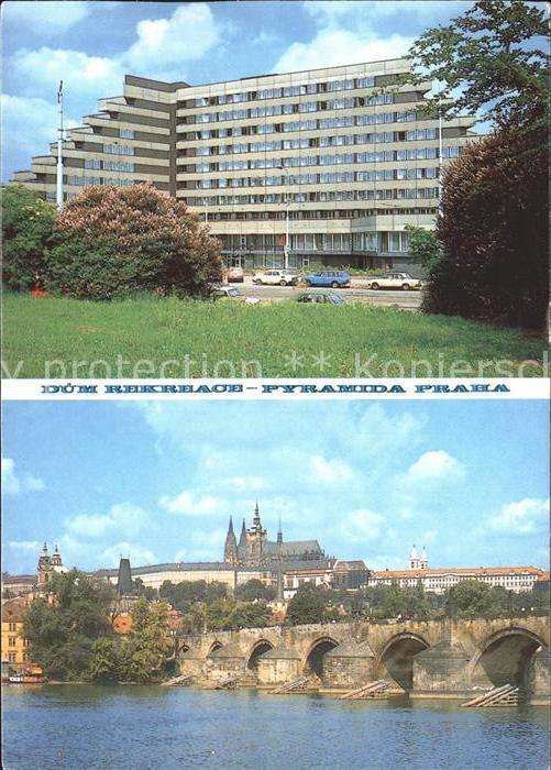 Praha Prahy Prague Düm Rekreace Pyramida