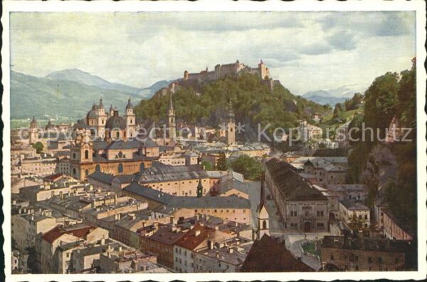 Salzburg Oesterreich Teilansicht