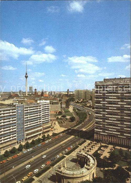 Berlin Blick Leipziger Strasse