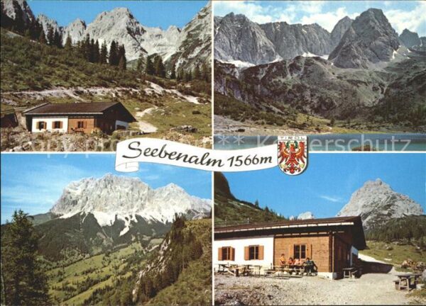 Ehrwald Tirol Seebenalm Grünstein Seebensee Drachenko