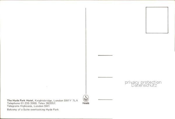 London Hyde Park Hotel Knightsbridge – Bild 2