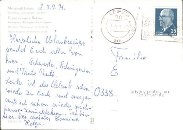 Leipzig Warenhaus Konsument am Brühl – Bild 2