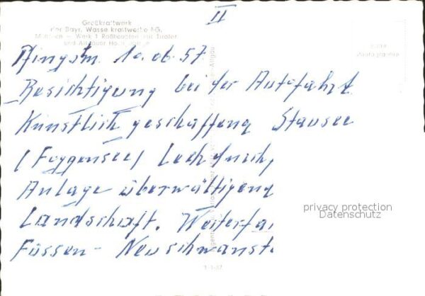 Muenchen Grosskraftwerk Rosshaupten Tiroler Allg – Bild 2