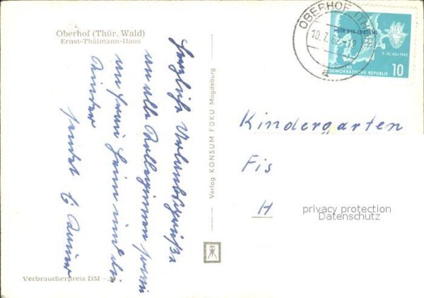 Oberhof Thueringen Ernst Thülmann Haus – Bild 2