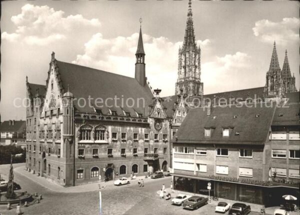 Ulm Donau Rathaus Münster