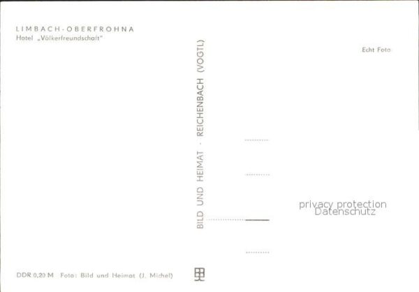 Oberfrohna Hotel Völkerfreundschaft – Bild 2