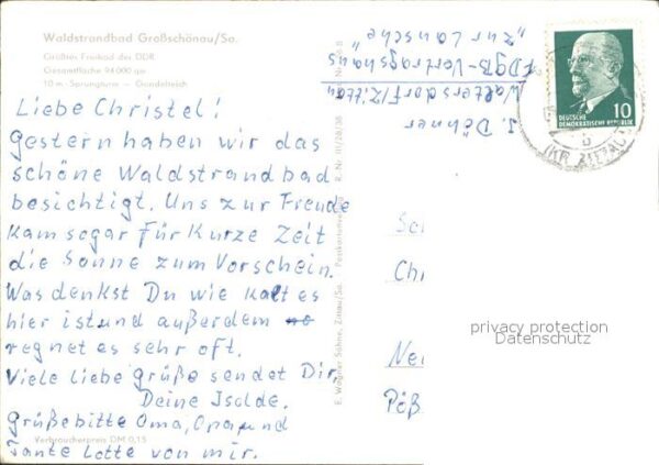 Grossschoenau Sachsen Waldstrandbad – Bild 2