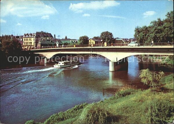 Weissenfels Saale Brücke Freidens