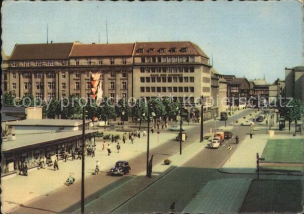 Berlin Friedrichsstrasse Ecke Unter Linden