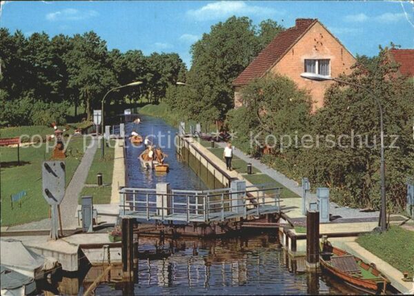 Wendisch Rietz Scharmützelsee Schleuse