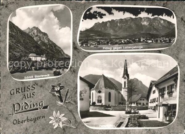Piding Schloss Staufeneck Lattengebirge Peters