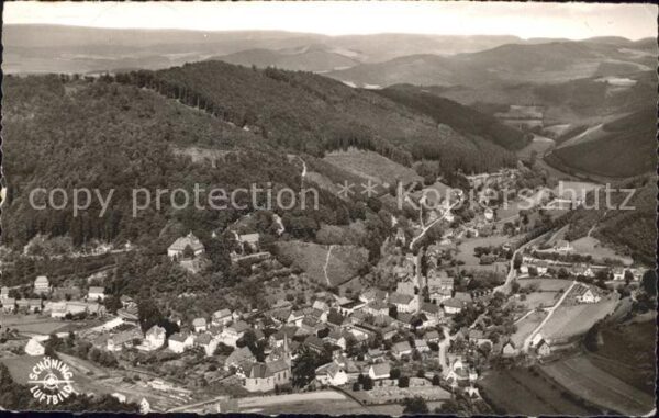 Bilstein Sauerland Sauerland Fliegeraufnahme