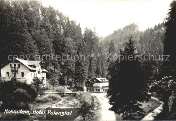 Hohnstein Saechsische Schweiz Hotel Polenztal