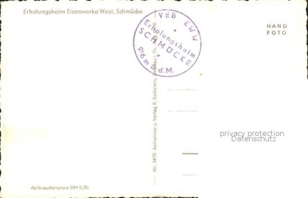 Schmuecke Erholungsheim Eisenwerke – Bild 2