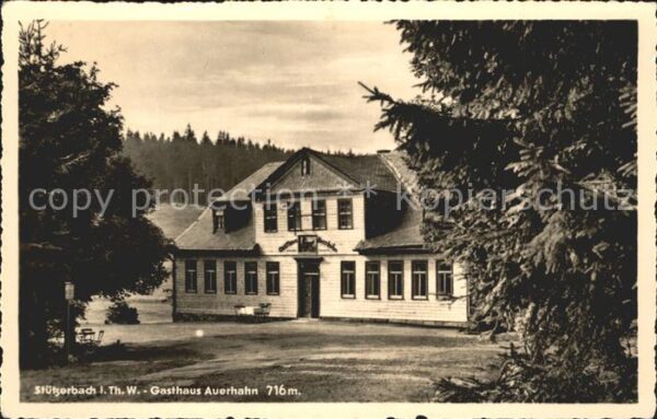Stuetzerbach Gasthaus Auerhahn