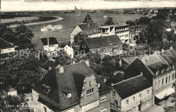 Porz Koeln Rheinblick