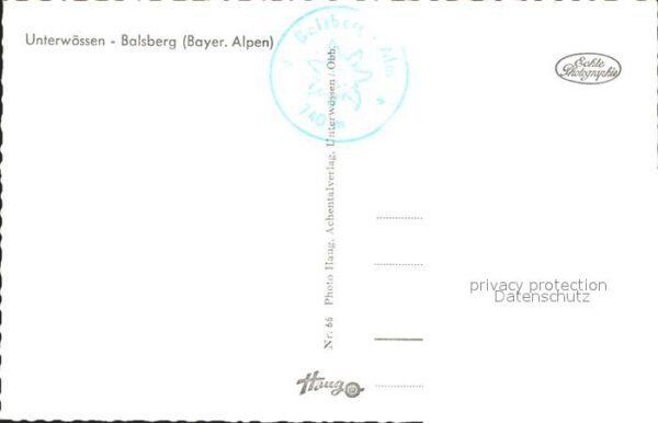 Unterwoessen Balsberg Flugzeug Zivil – Bild 2