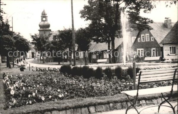 Frauenwald Thueringen Marktbrunnen