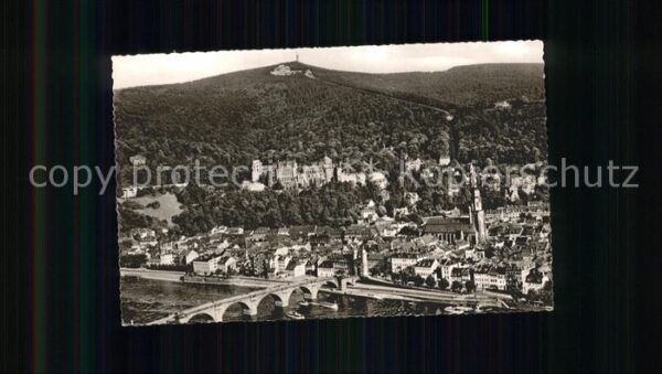 Heidelberg Neckar Bergbahn zum Königsstuhl