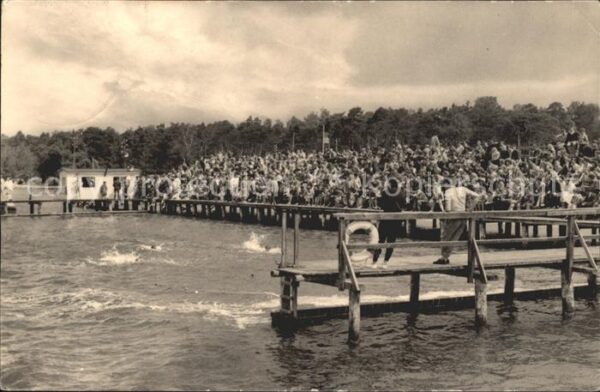 Arendsee Altmark Tribüne Strandbad