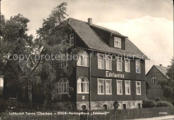 Tanne Harz FDGB Vertragshaus Edelweiss