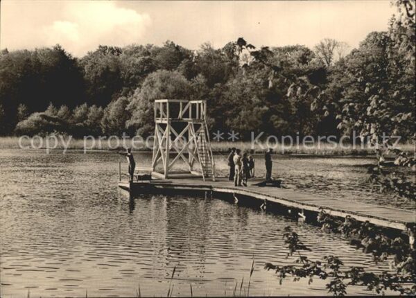 Boitzenburg Uckermarkt Badesteg am Küchensee