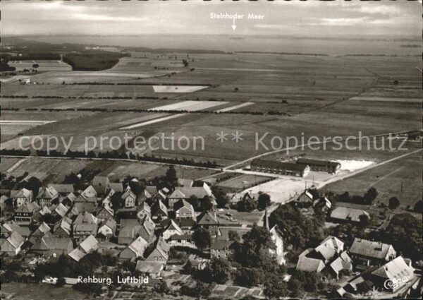 Rehburg-Loccum Fliegeraufnahme Steinhuder Meer