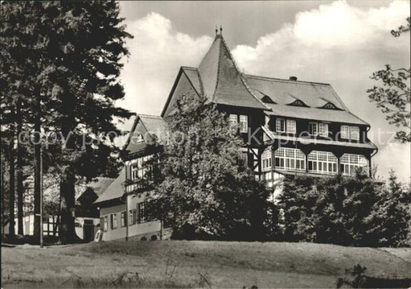 Friedrichroda FDGB Erholungsheim Spiessberghaus