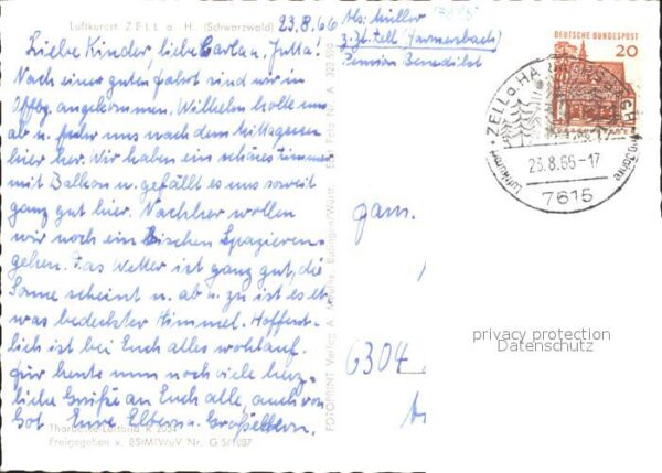 Zell Harmersbach Fliegeraufnahme – Bild 2