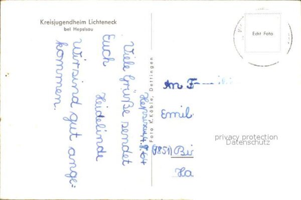 Hepsisau Kreisjugendheim Lichteneck – Bild 2
