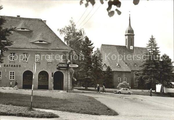 Limbach-Oberfrohna Rathaus Kirche