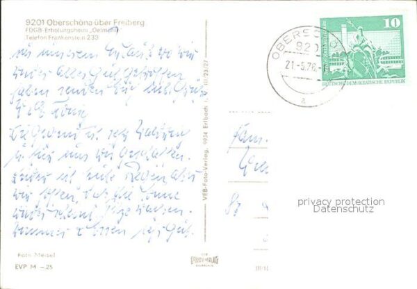 Oberschoena Mittelsachsen FDGB Erholungsheim Oelmühle – Bild 2
