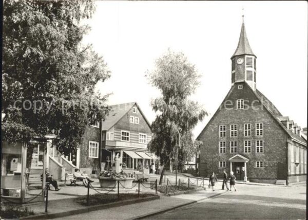 Schmiedefeld Rennsteig Kirche