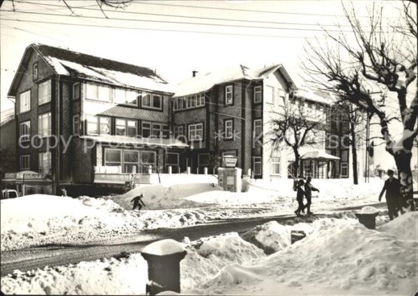 Oberhof Thueringen FGDB Erholungsheim Dimitroff