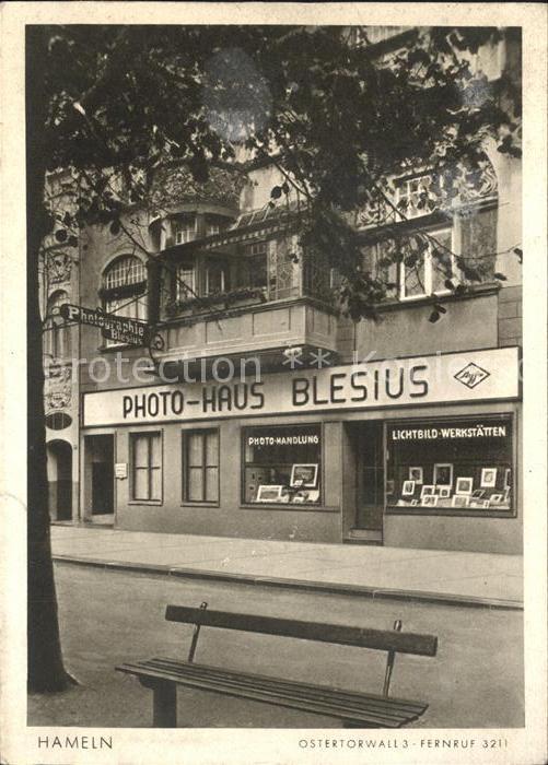 Hameln Weser Photo Haus Blesius