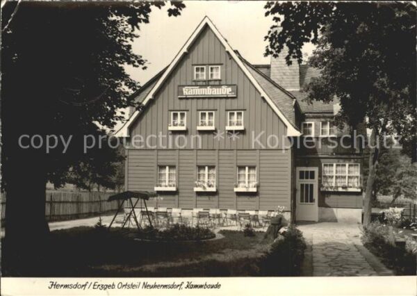 Hermsdorf Erzgebirge Neuhermsdorf Kammbaude